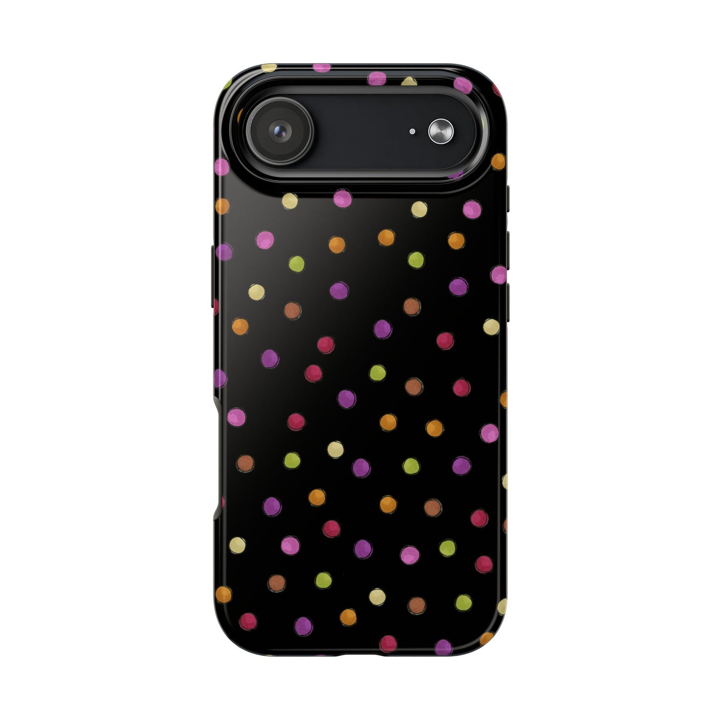 Tea Dot Black Phone Case