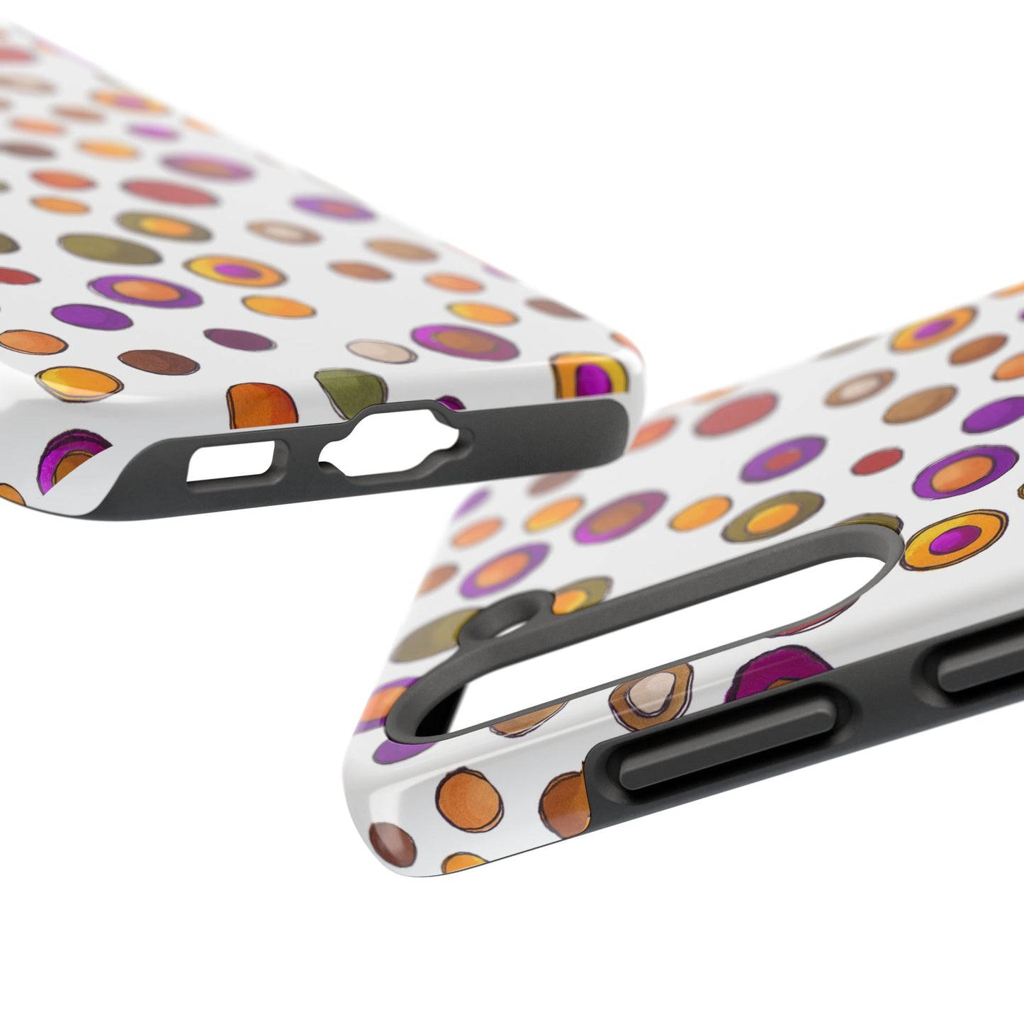Sesame Dot White Phone Case