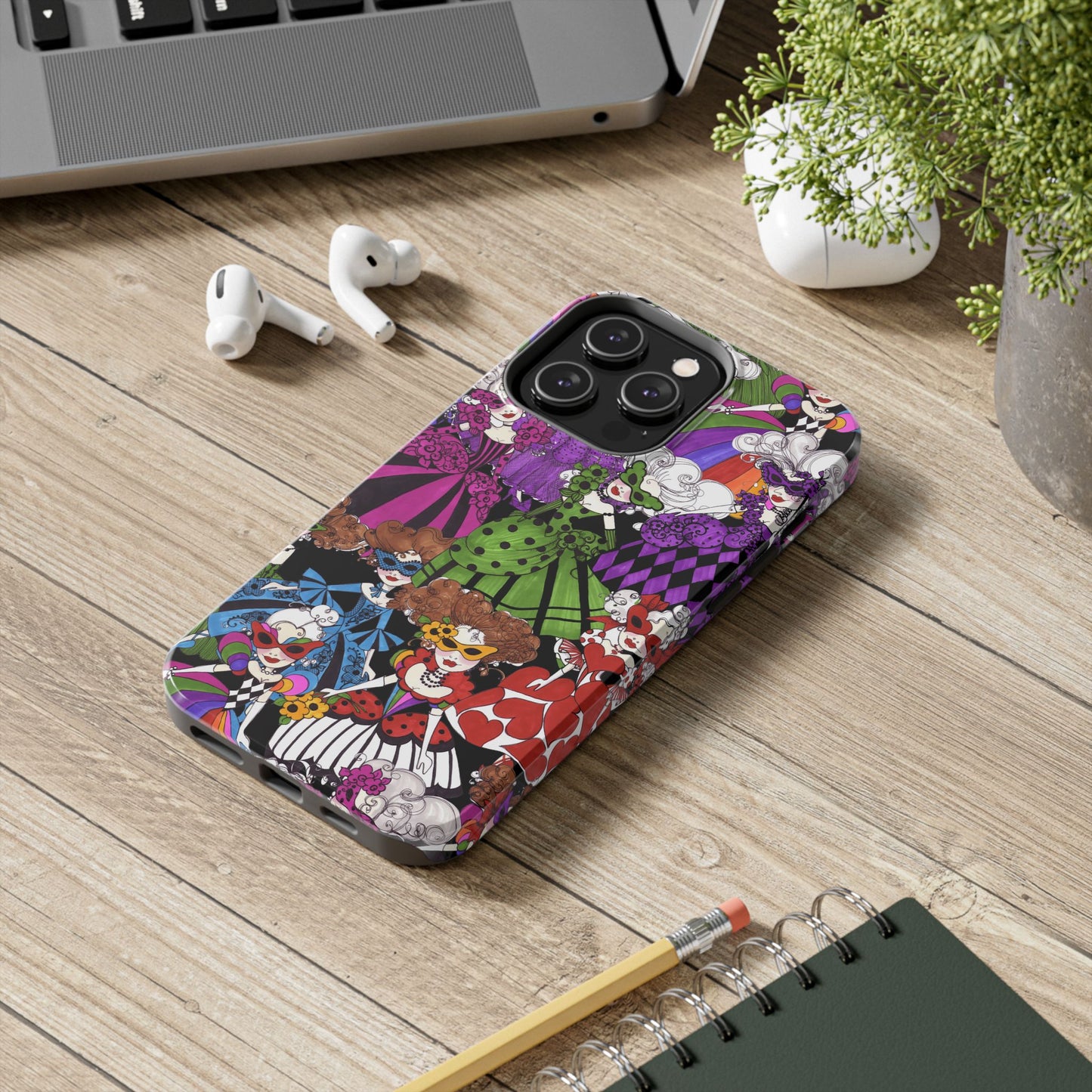 Crowded Dance Floor Black Phone Case