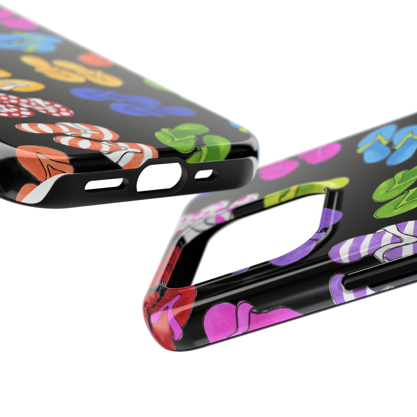Fun Flops Black Phone Case