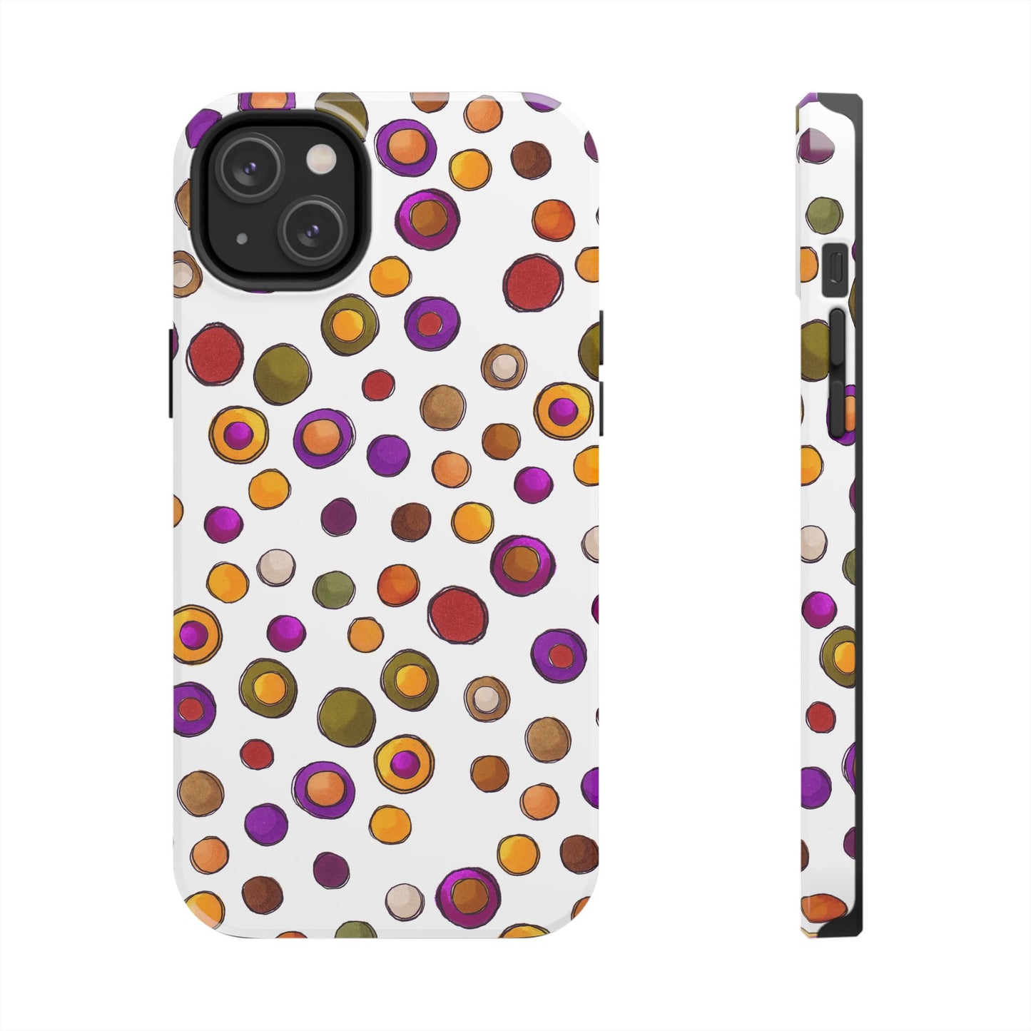 Sesame Dot White Phone Case