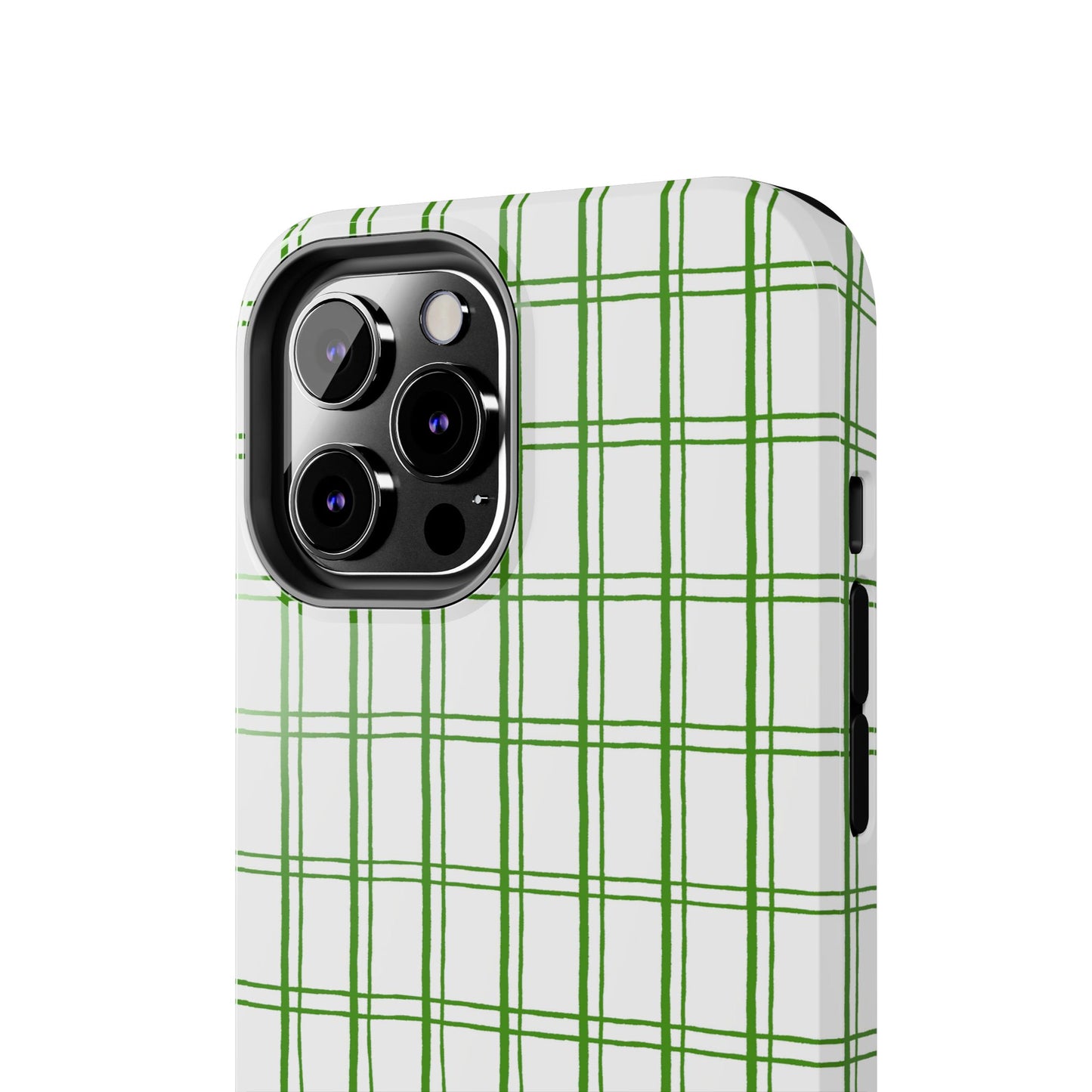 Kitchen Plaid White / Green Phone Case