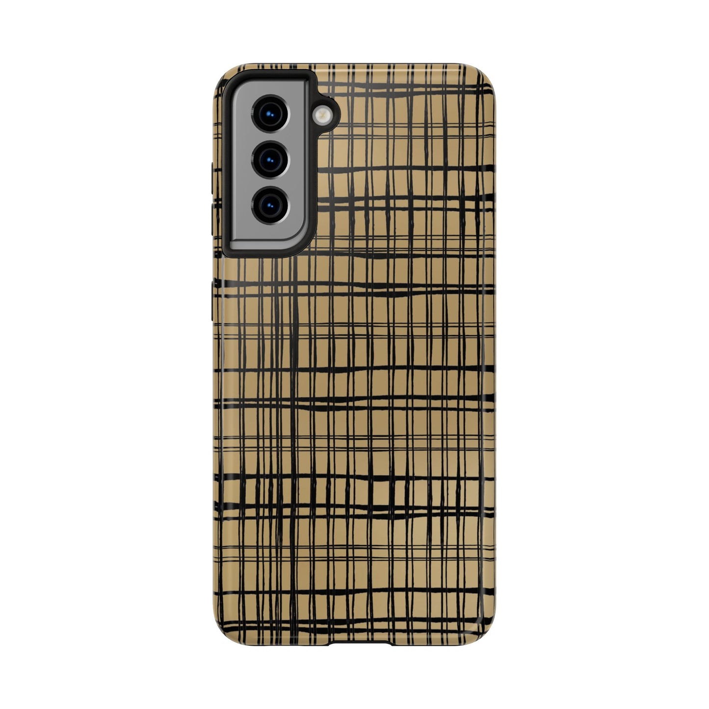 Doggie Fence Tan Phone Case