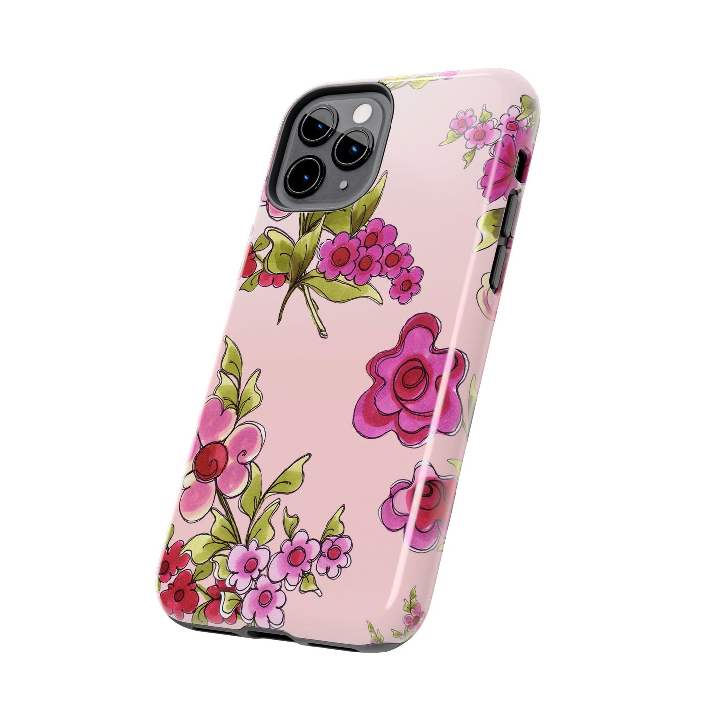 Jumbo Floral Pink Phone Case