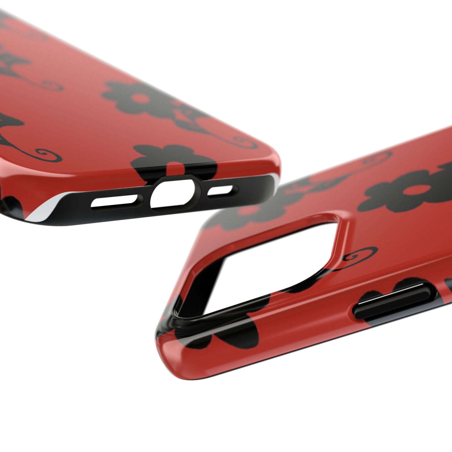Daring Daisy Red Phone Case