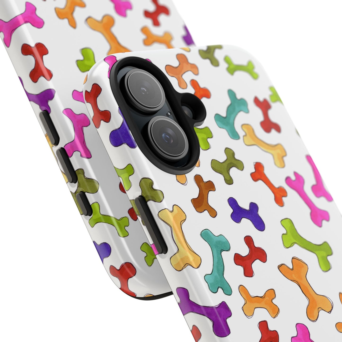 Happy Bones White Phone Case