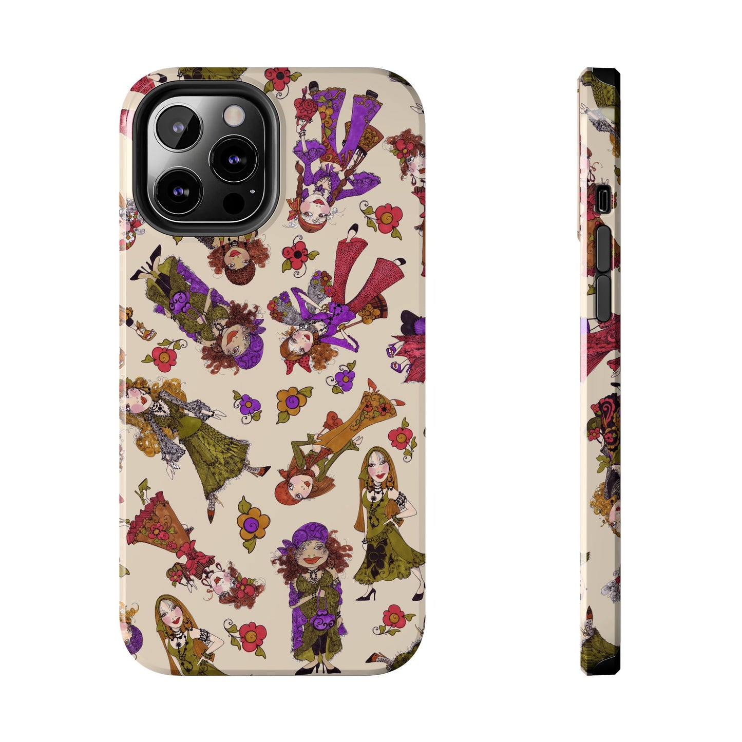 Tossed Gypsies Muslin Phone Case