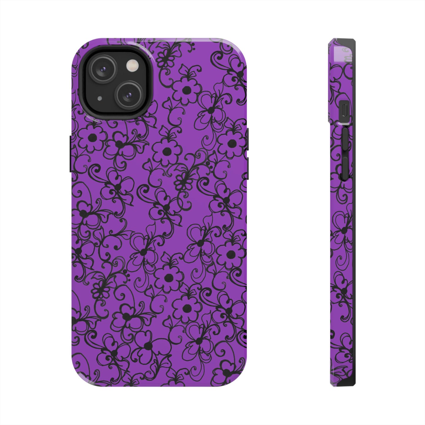 Daisy Jungle Purple Phone Case