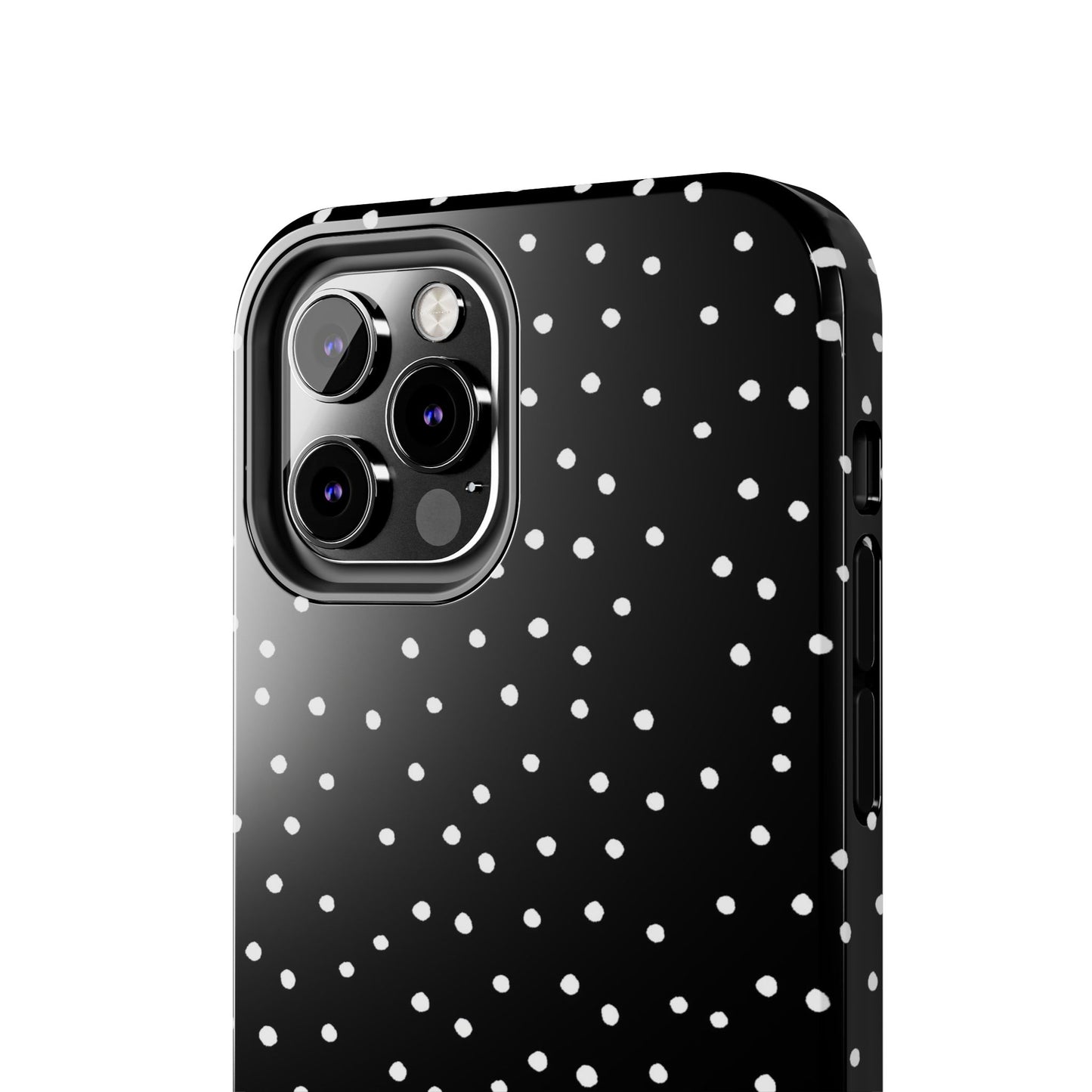 Dinky Dots Black / White Phone Case