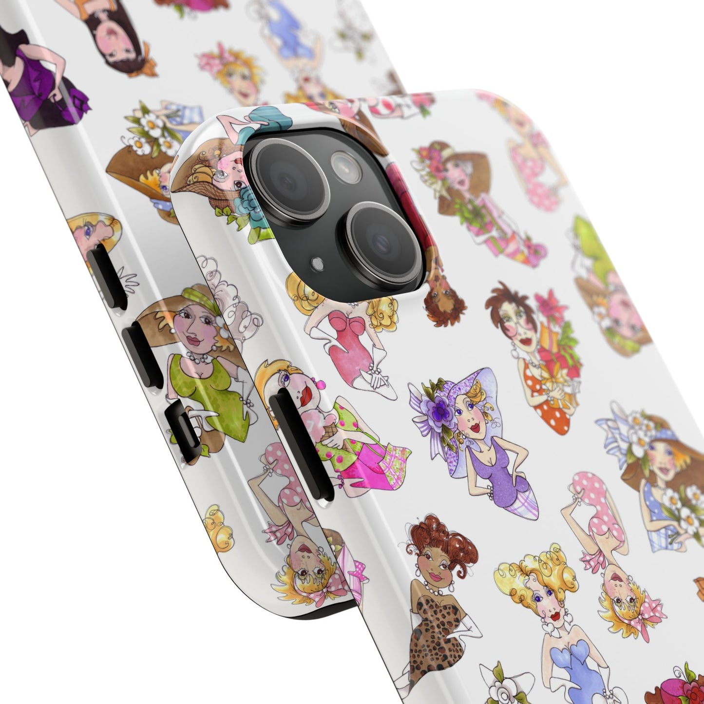 Fast Women Tossed White Phone Case