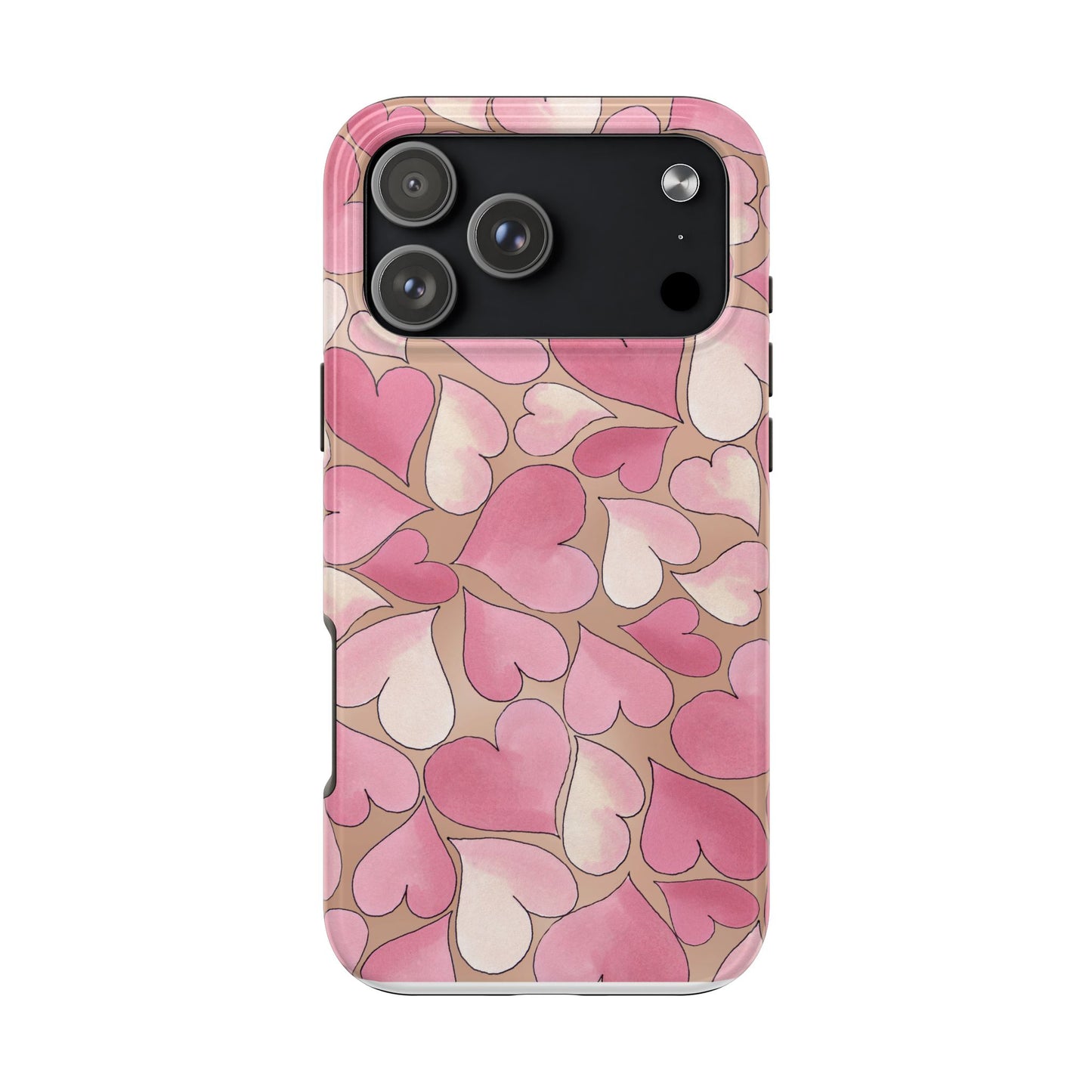 Hearts Malt Phone Case