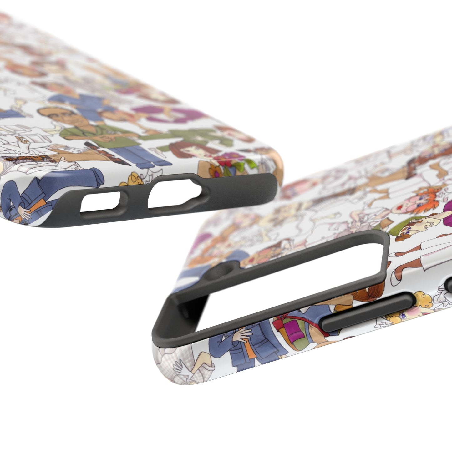 Diverse Nurse White Phone Case