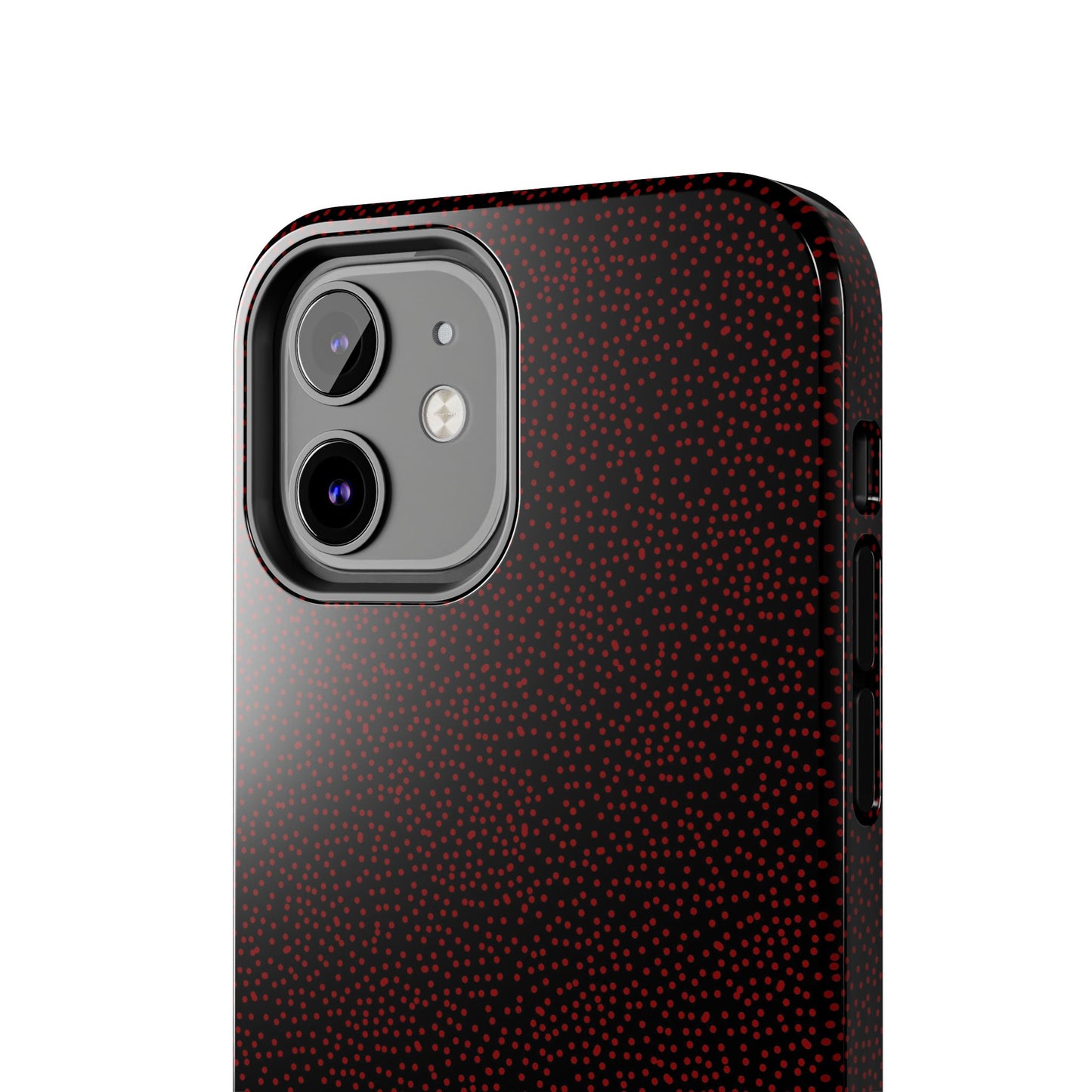 Mini Dot Black / Red Phone Case