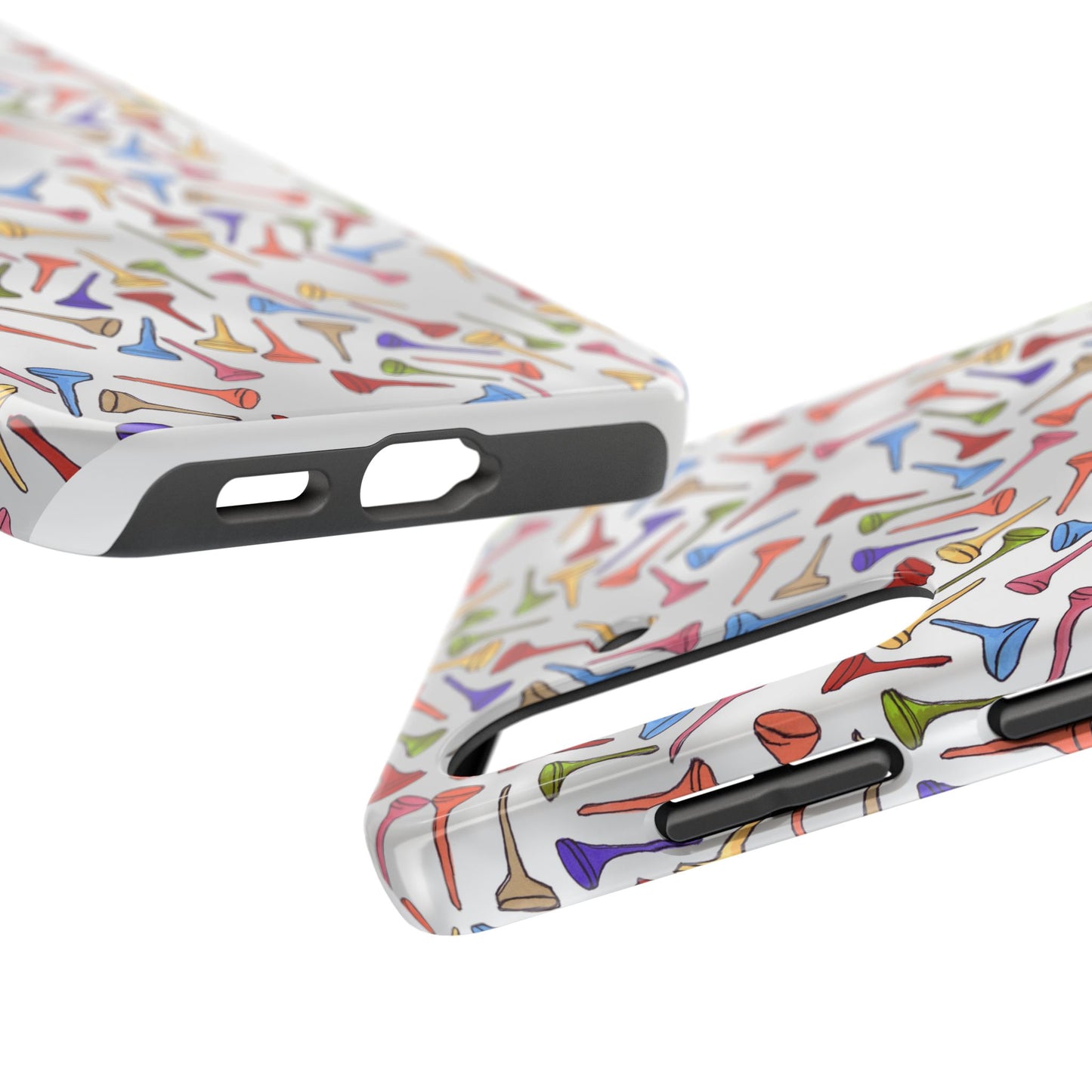 Teed Off Gray Phone Case