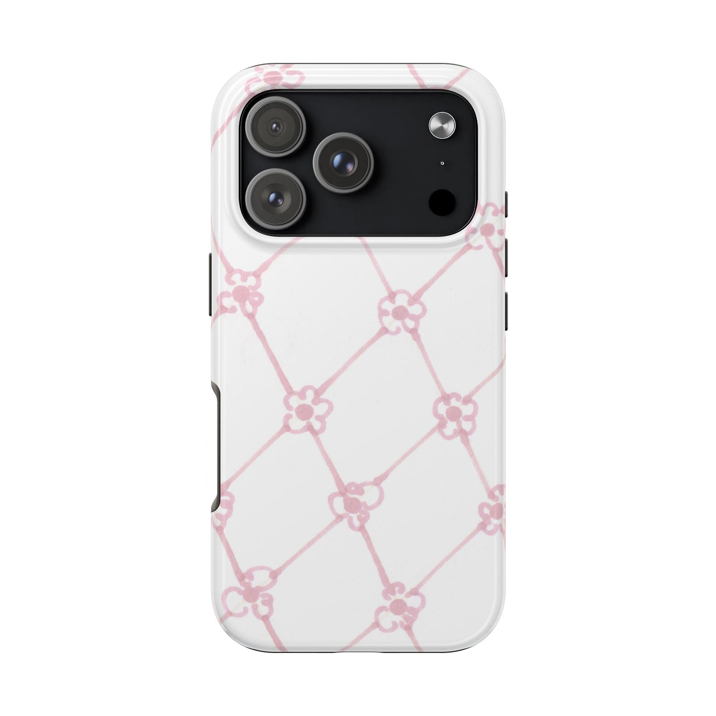 Flower Model Scroll Phone Case