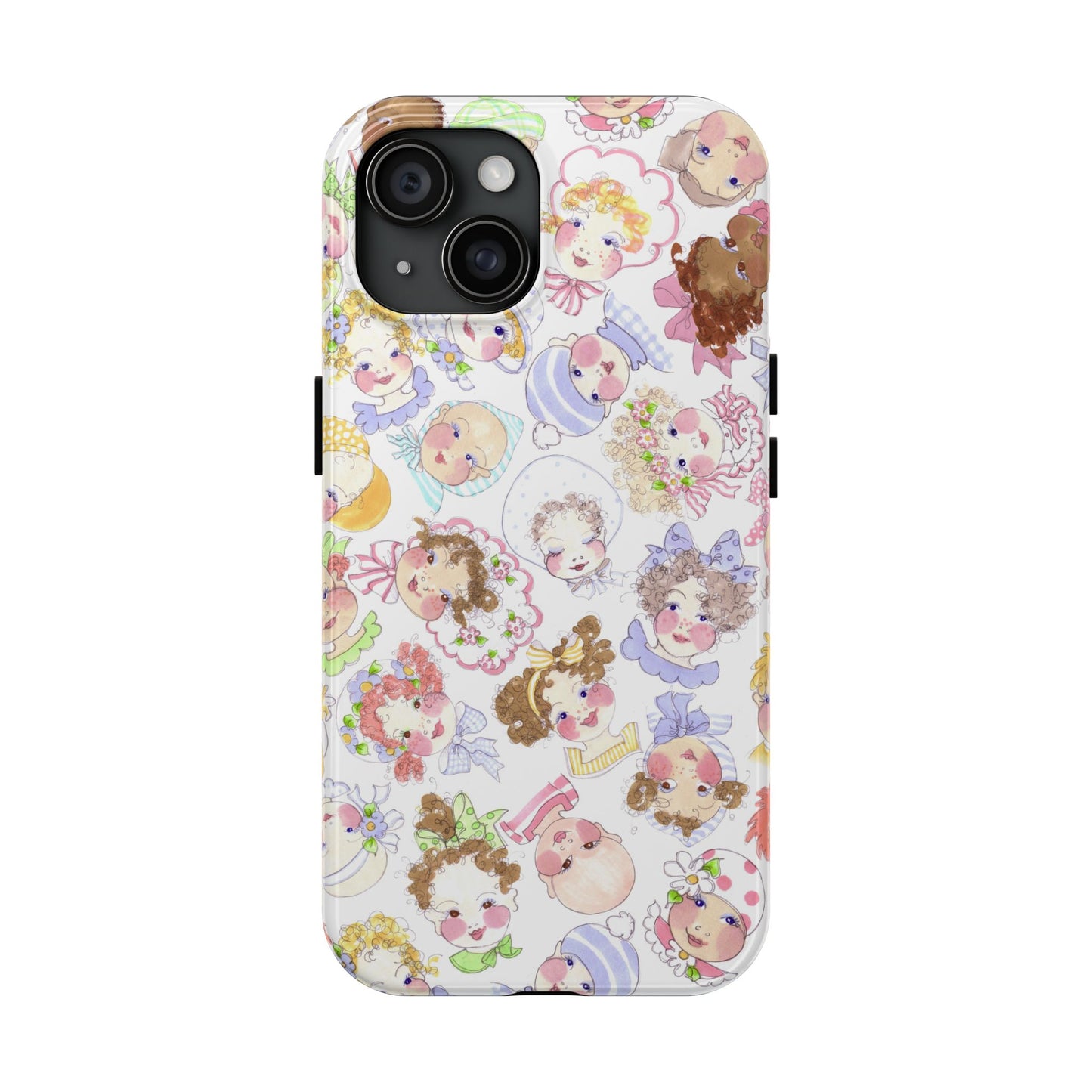Baby Face Fling White Phone Case