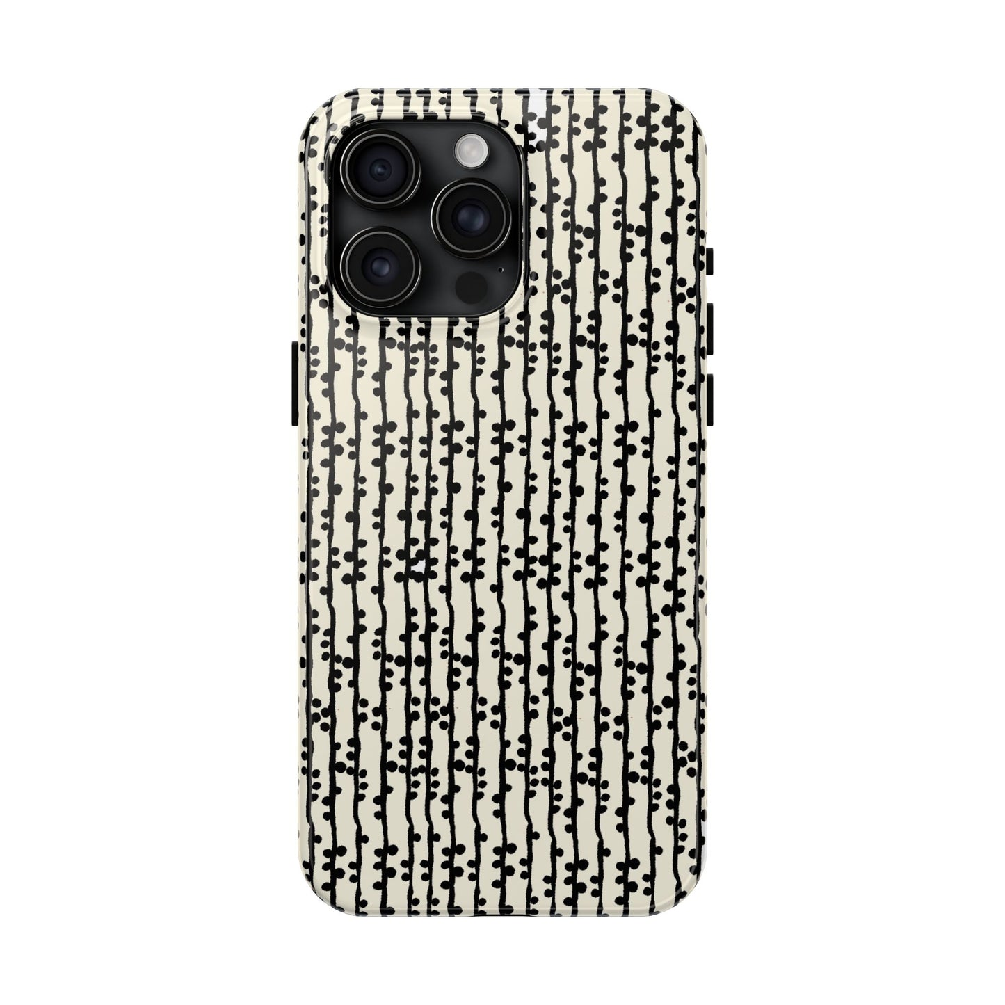 Loopy Stripe Bone Phone Case