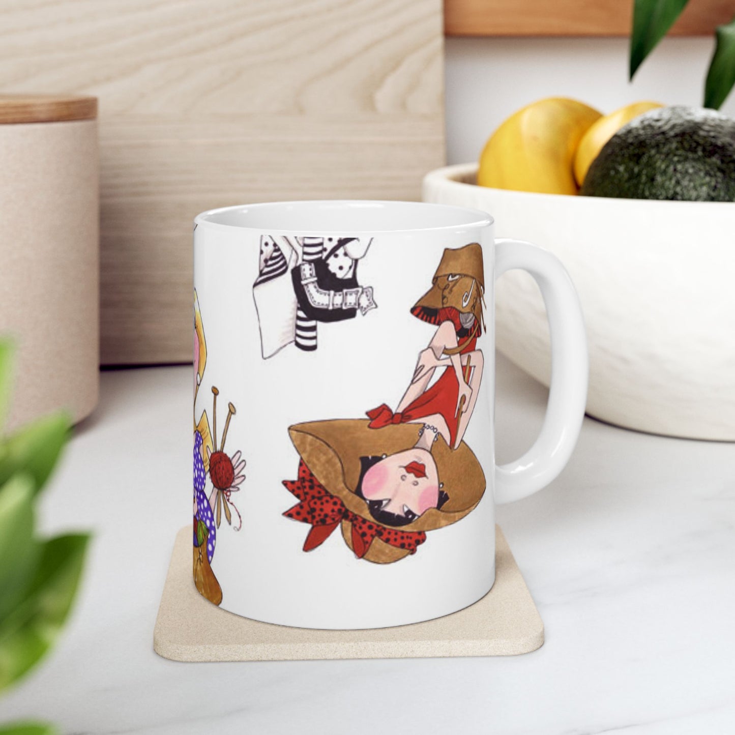 Creative Toss White Cup