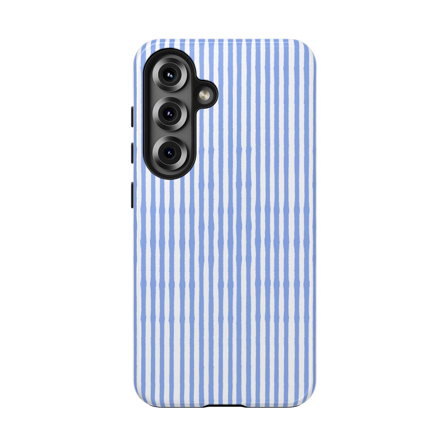 Lazy Stripe Blue / White Phone Case