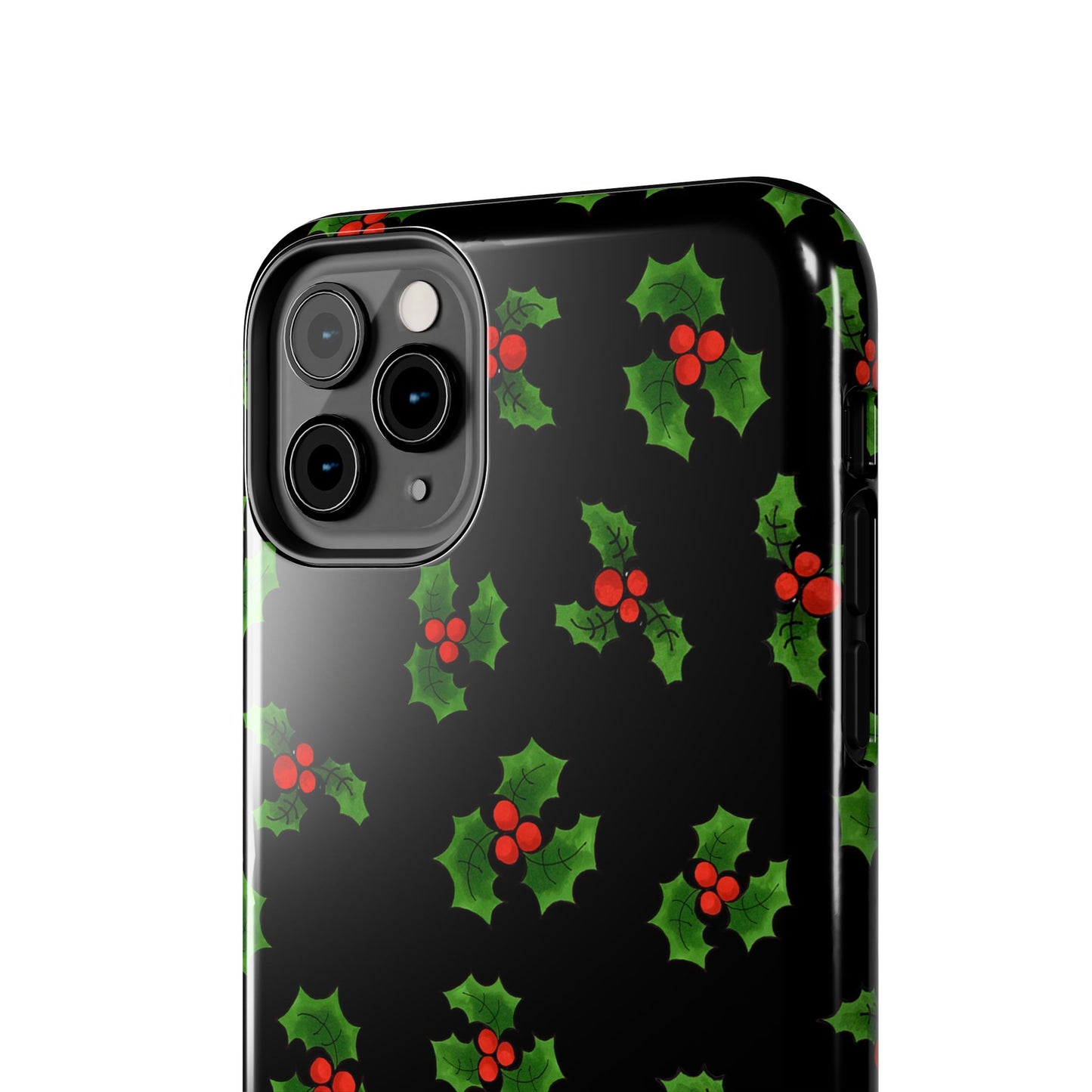 Lotsa Holly Black Phone Case