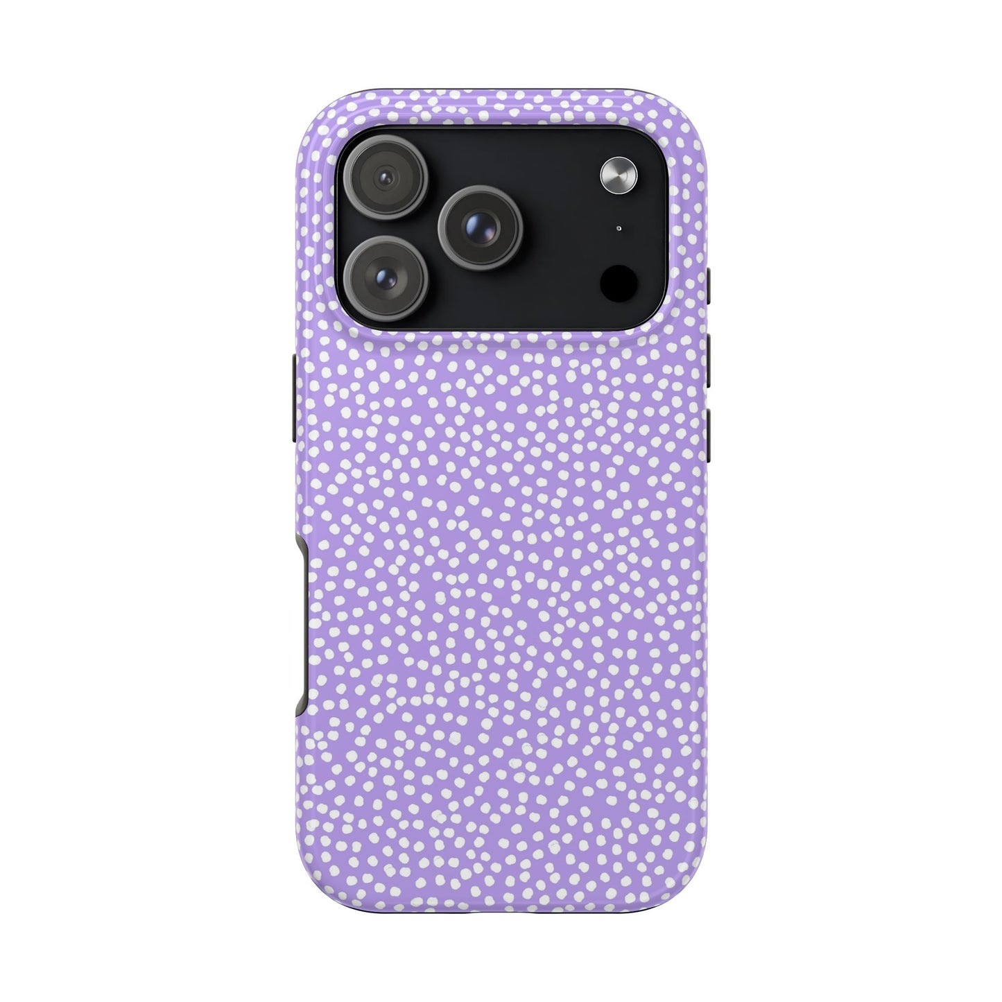 Bitty Dots Lilac / White Phone Case