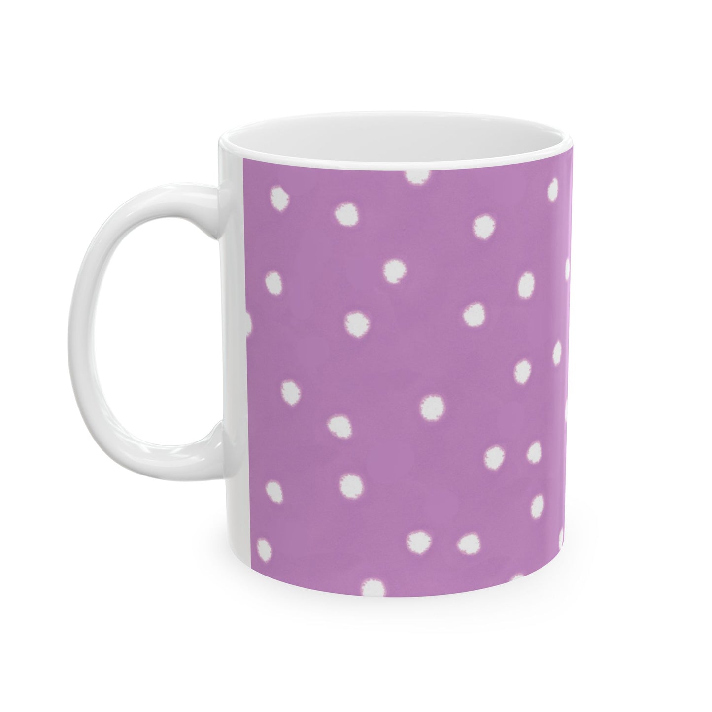 Medium Dots Purple Cup