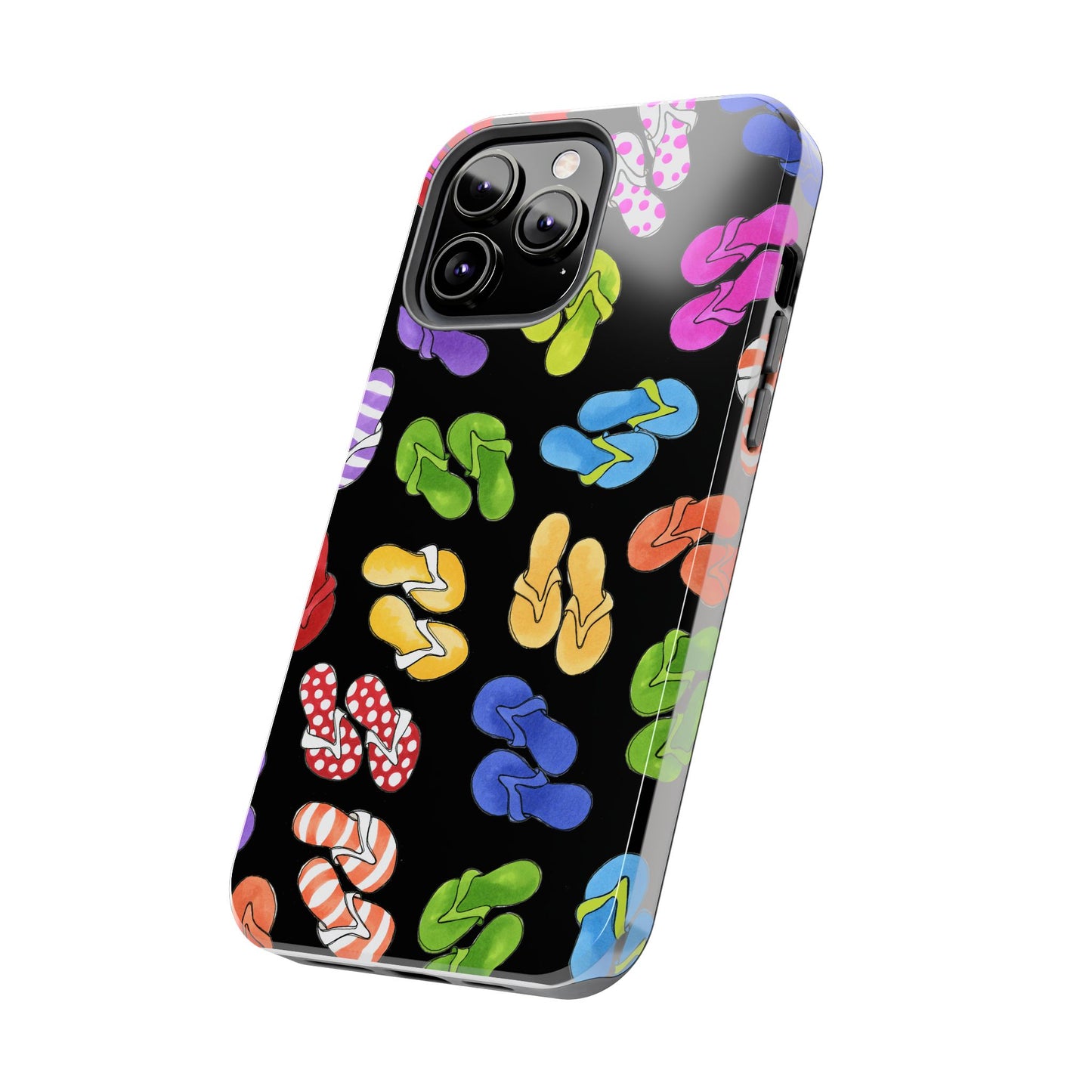 Fun Flops Black Phone Case