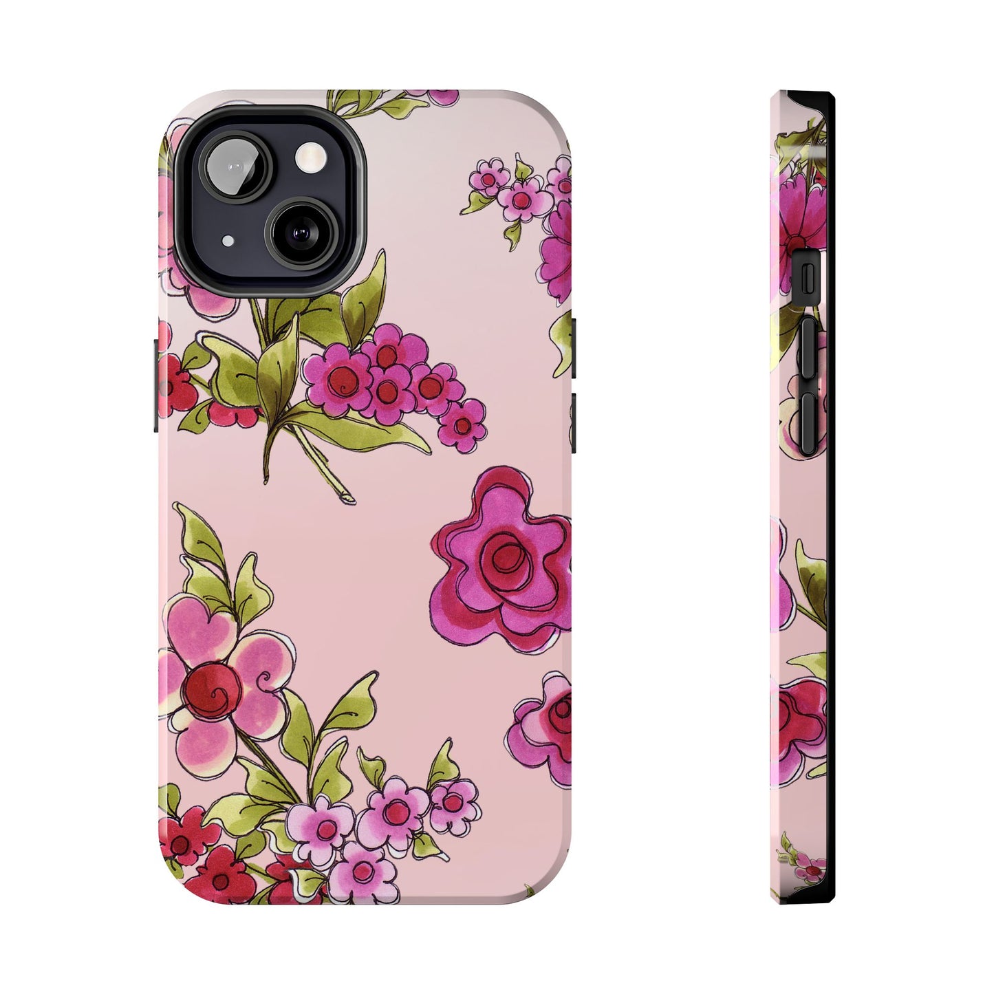 Jumbo Floral Pink Phone Case