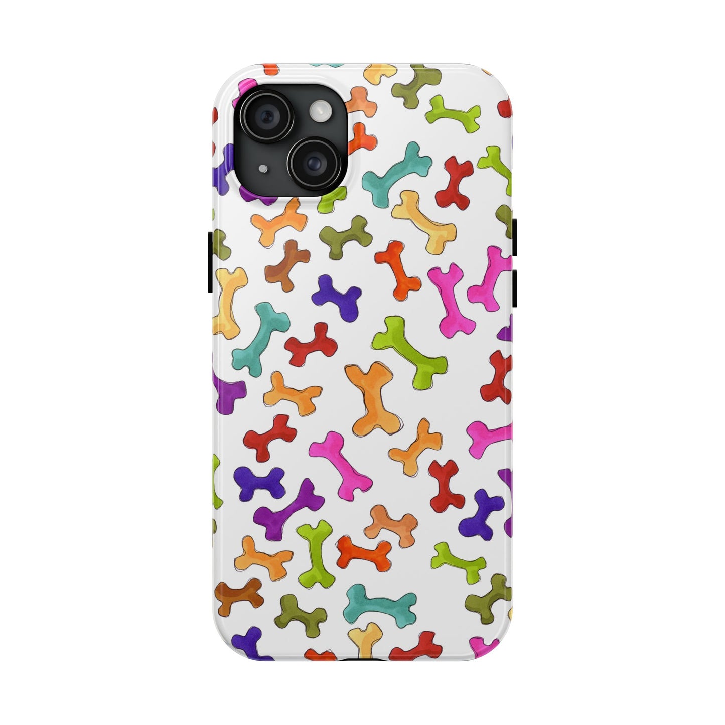 Happy Bones White Phone Case