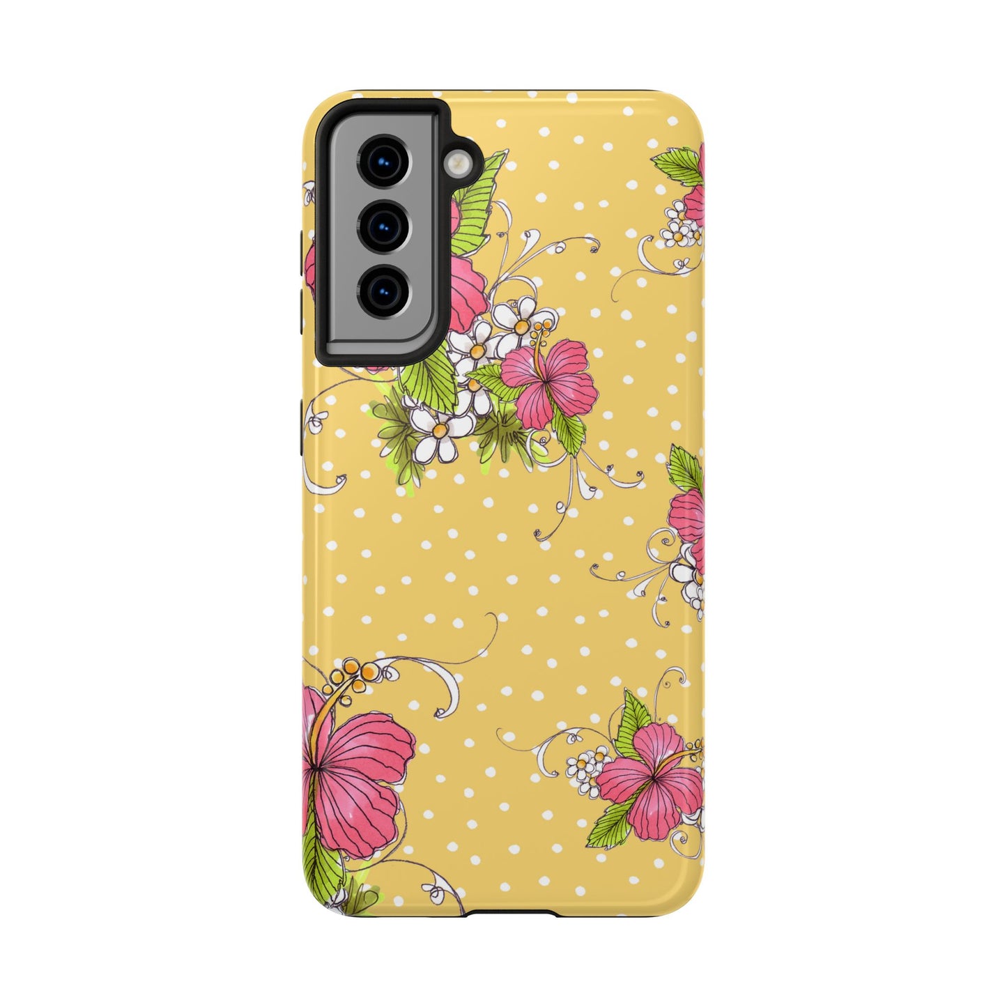 Lady Luau Yellow Phone Case