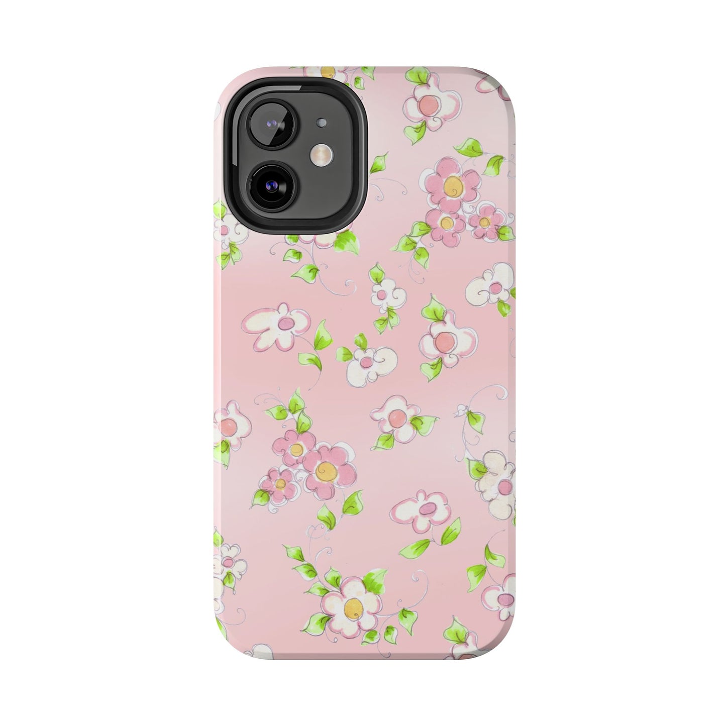 Precious Posies Pink Phone Case
