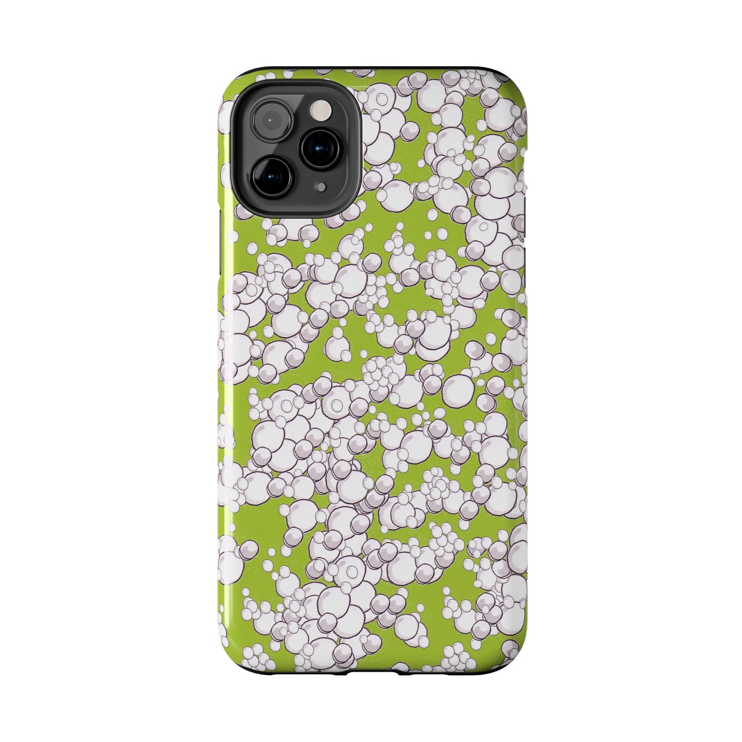 Bubble Dots Green Phone Case