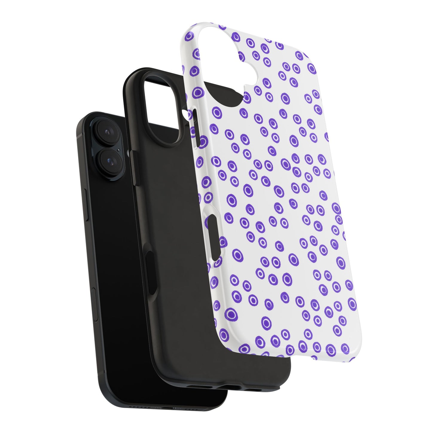 Dots Blue Phone Case
