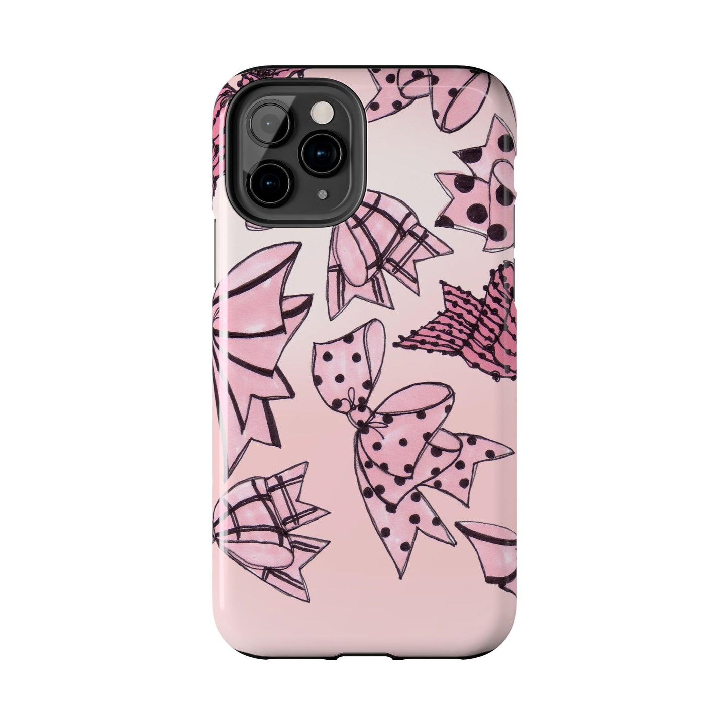 Cat Bows Pink Phone Case