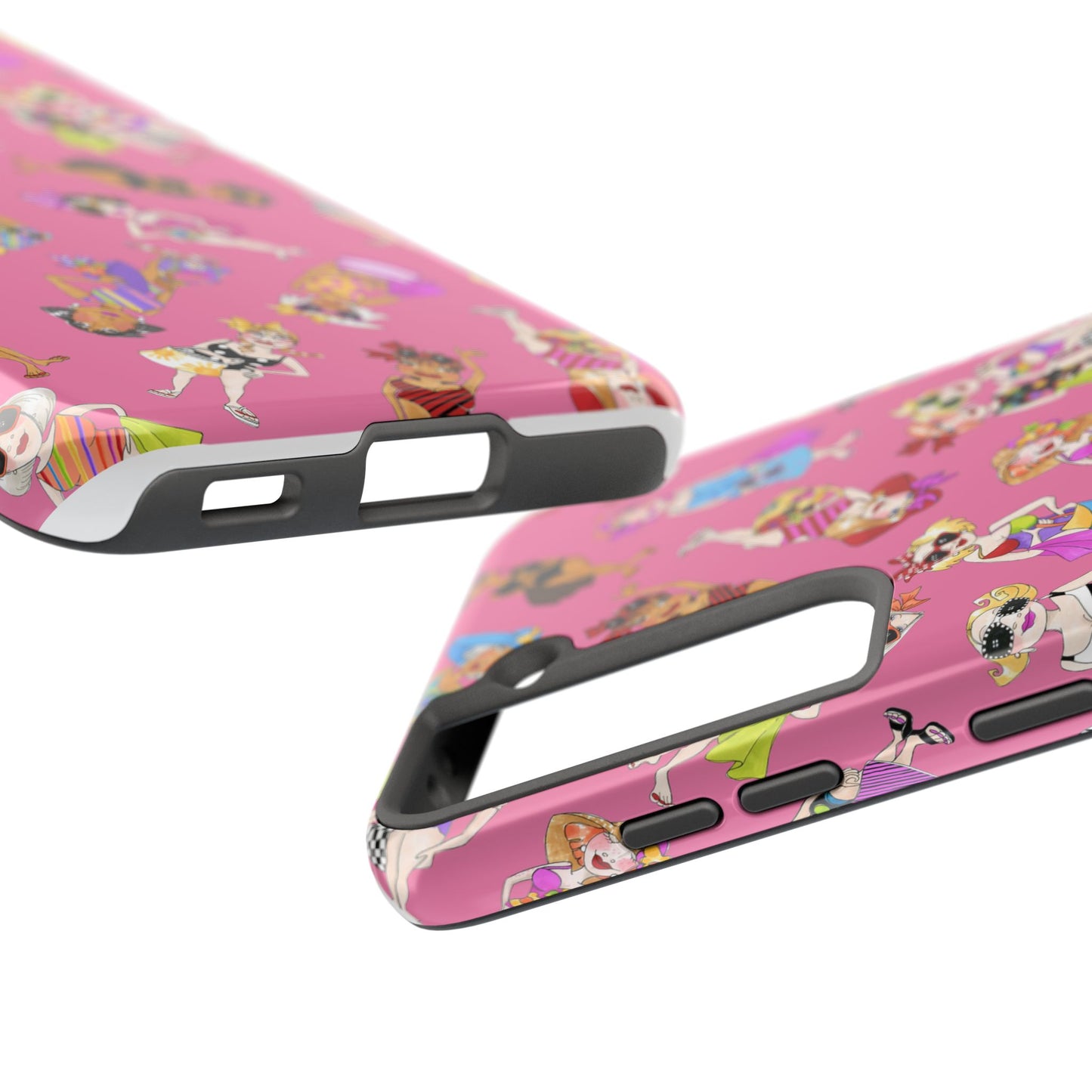 Tossed Beauties Pink Phone Case