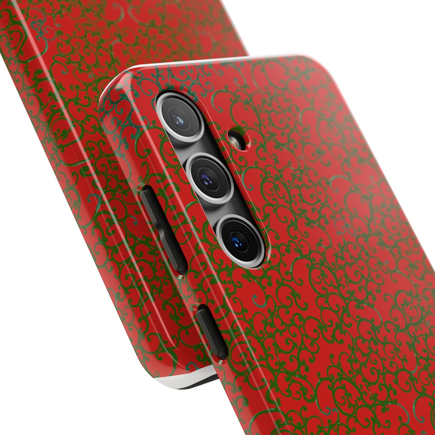 Scrollie Red / Green Phone Case