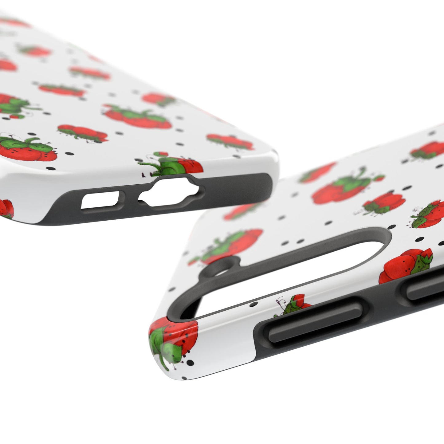 Pin Dots White Phone Case