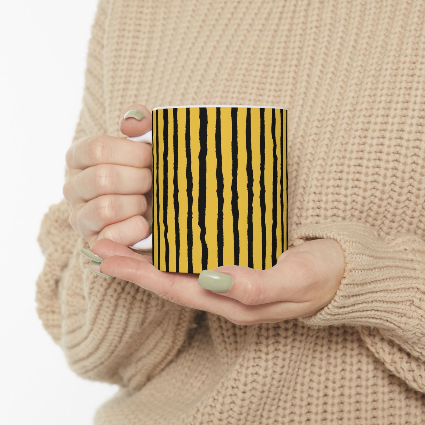 Sorta Stripe Gold / Black Cup