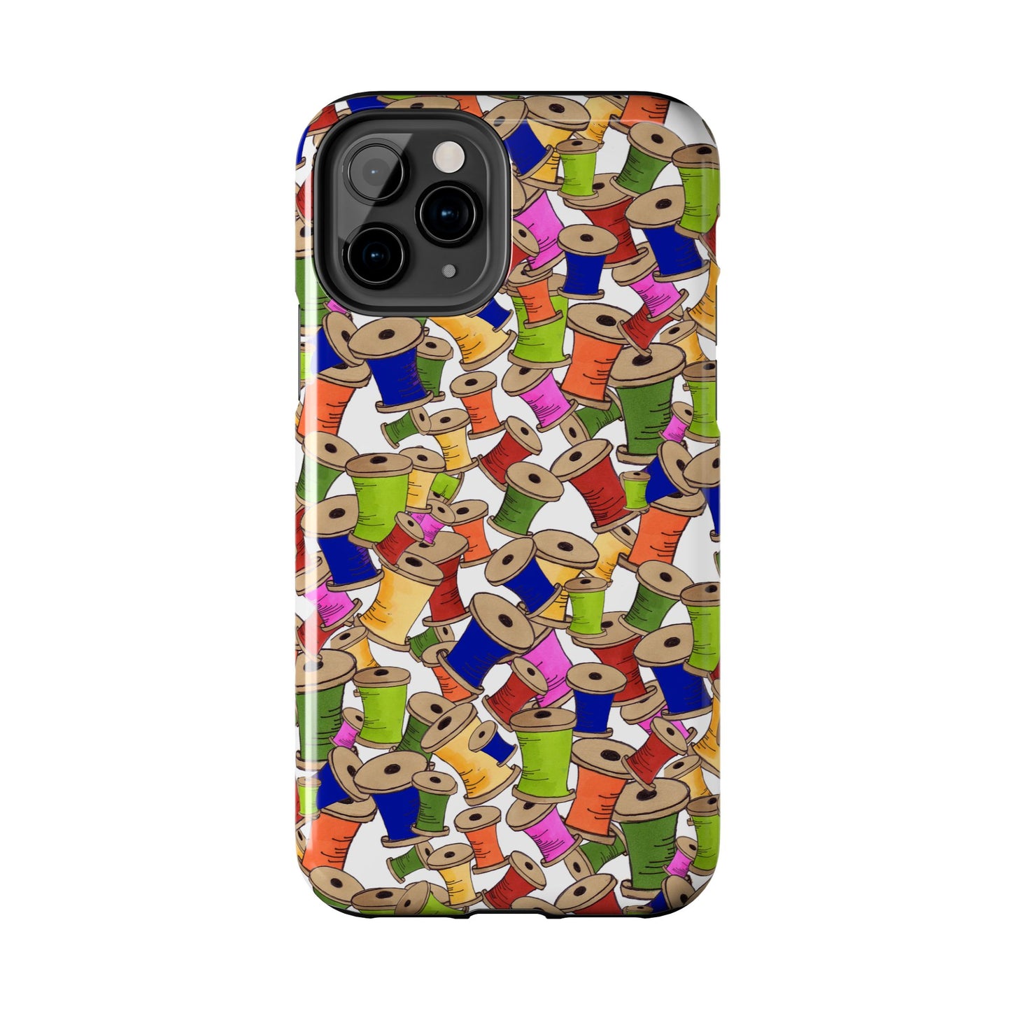 Spoolopoly White Phone Case