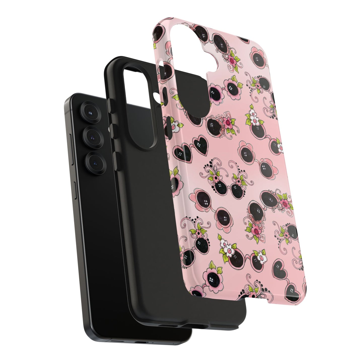 Tossed Shades Pink Phone Case