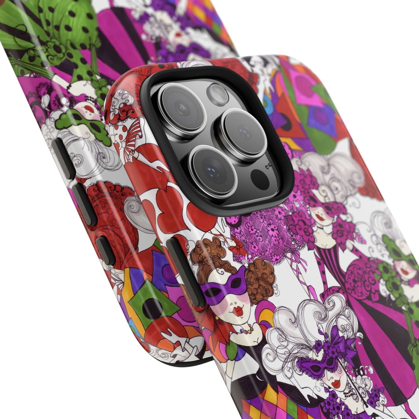 Crowded Dance Floor White Phone Case