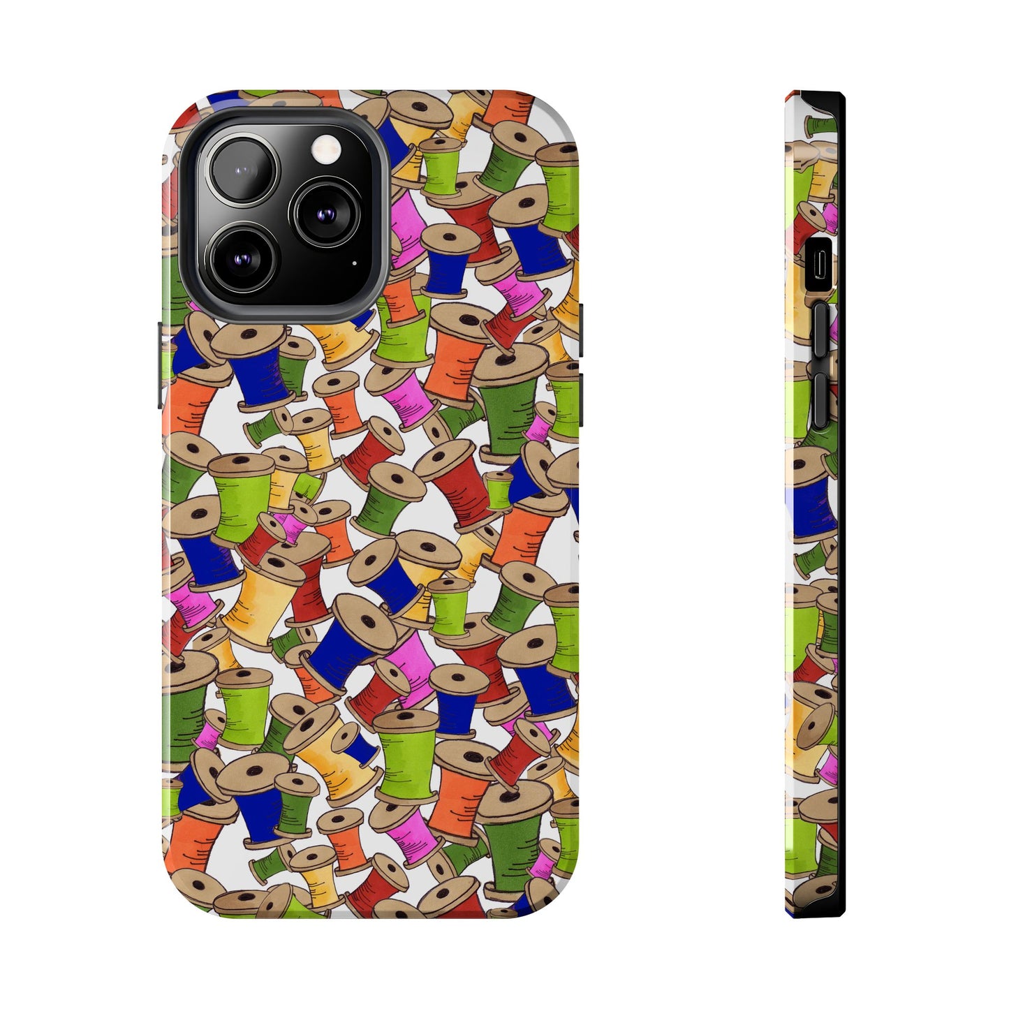 Spoolopoly White Phone Case