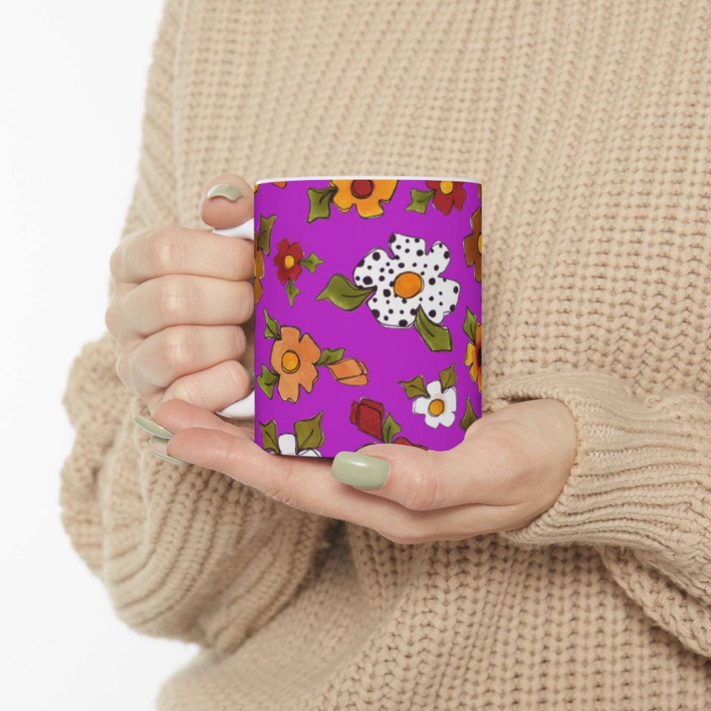 Spice Posie Magenta Cup