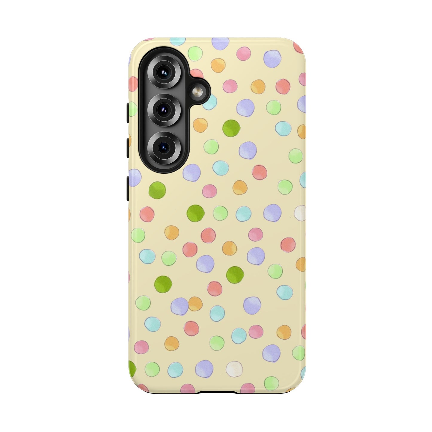 Happy Dots Yellow Phone Case