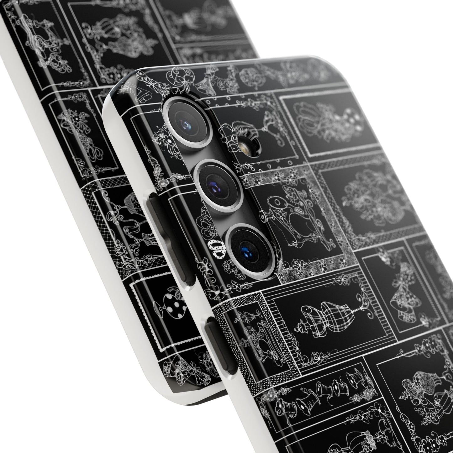 Sew Fancy Black Phone Case