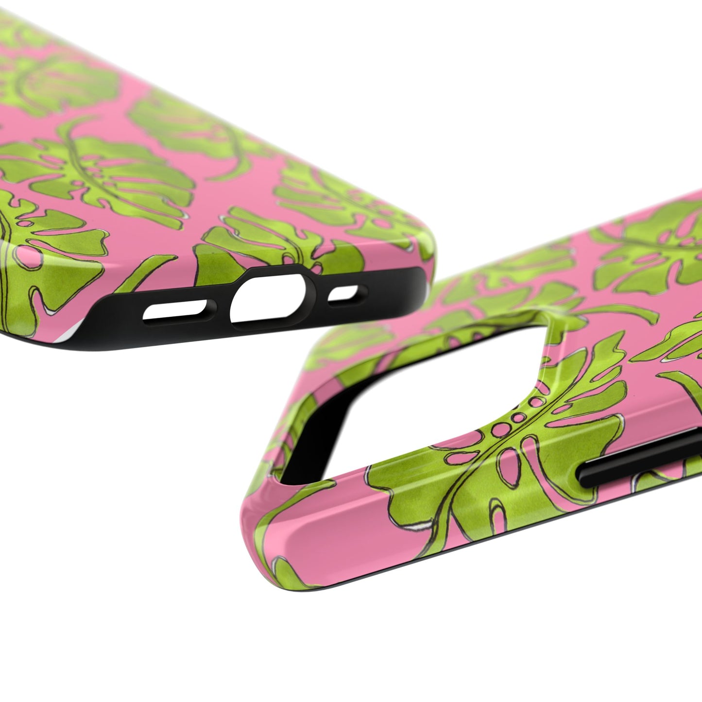 Big Leaf Pink Phone Case