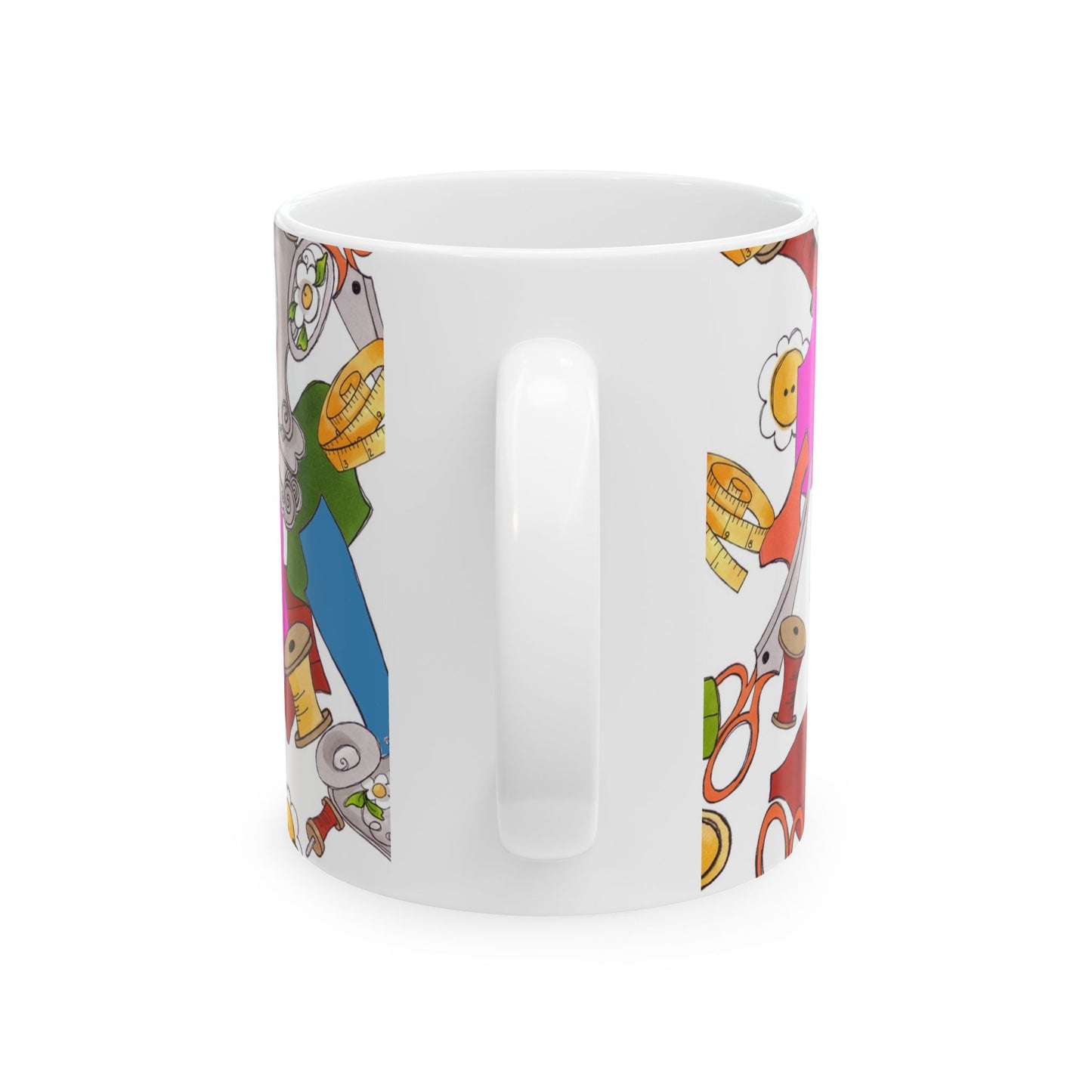 Kaleidasew White Cup