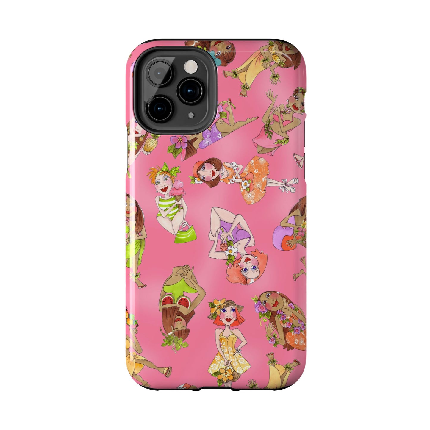 Island Toss Pink Phone Case