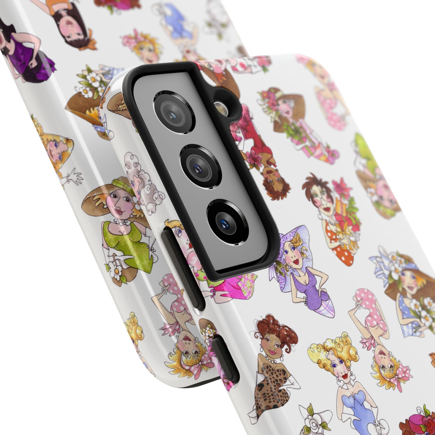 Fast Women Tossed White Phone Case