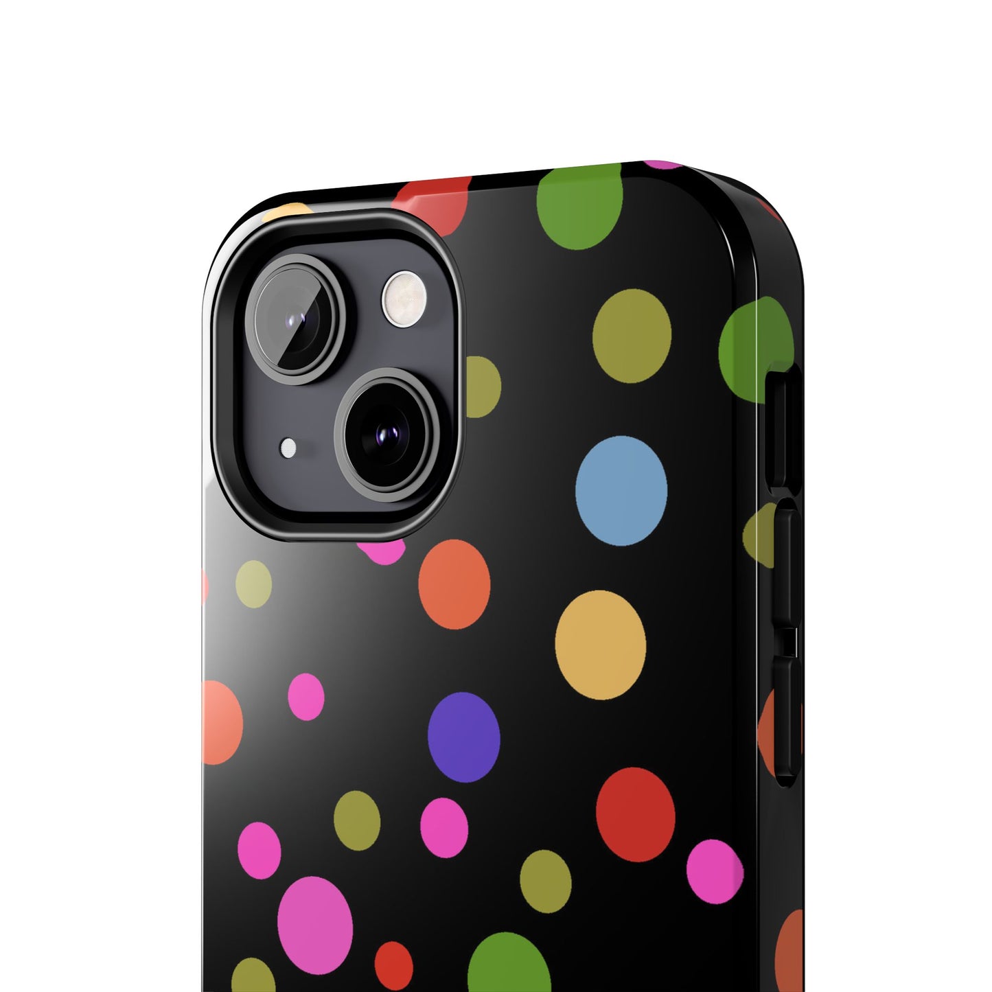 Dot Assortment Black Phone Case